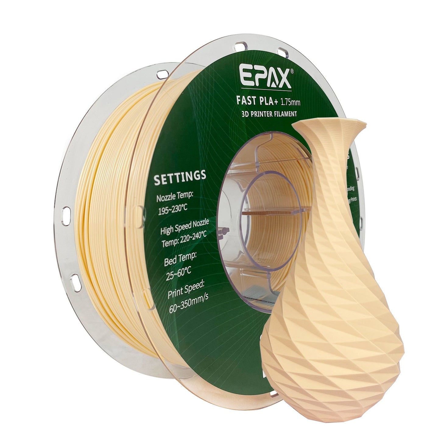 EPAX Apricot Fast PLA+ 1.75mm 1KG