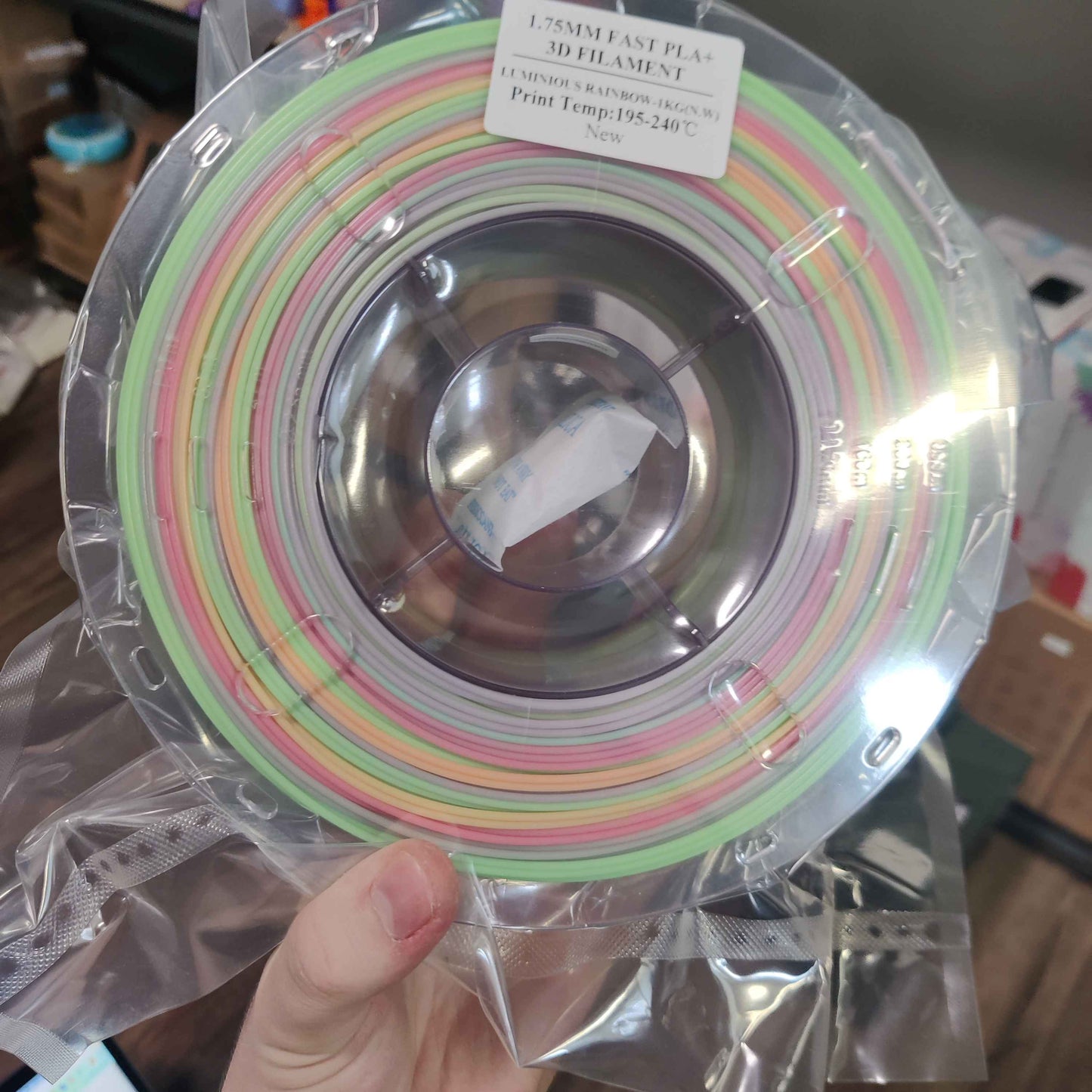 EPAX Luminous Rainbow Fast PLA+ 1.75mm Filament 1k