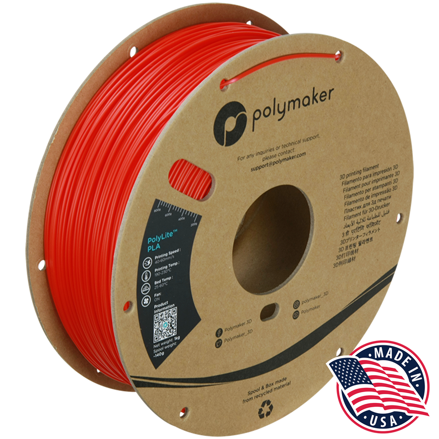 PolyLite PLA Red