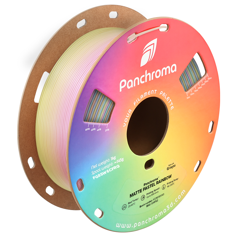 Panchroma PLA Gradient Matte Pastel Rainbow