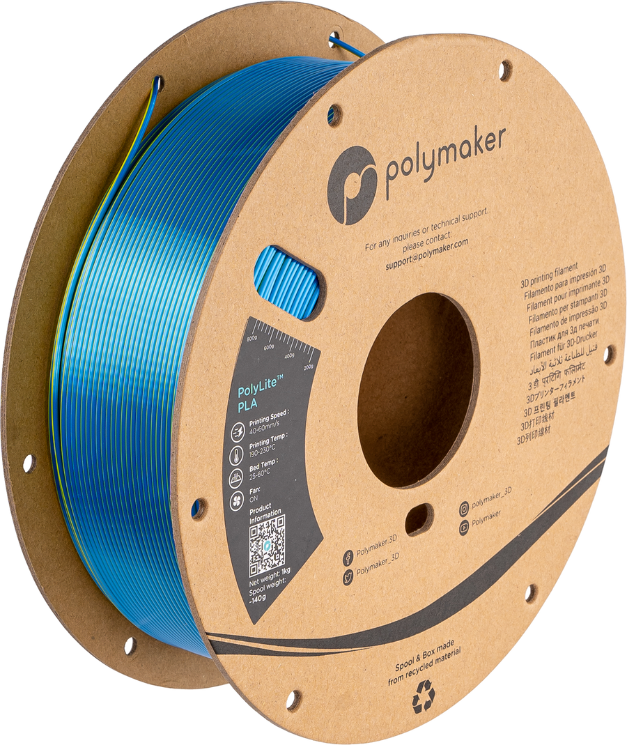 PolyLite PLA Dual Silk Chameleon