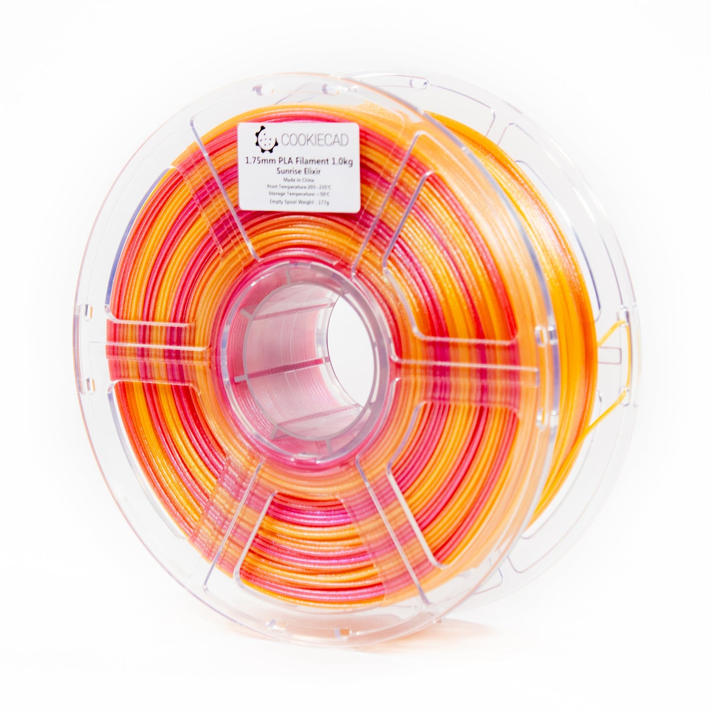 CookieCad Sunrise Elixir PLA Filament 1.75mm, 1kg