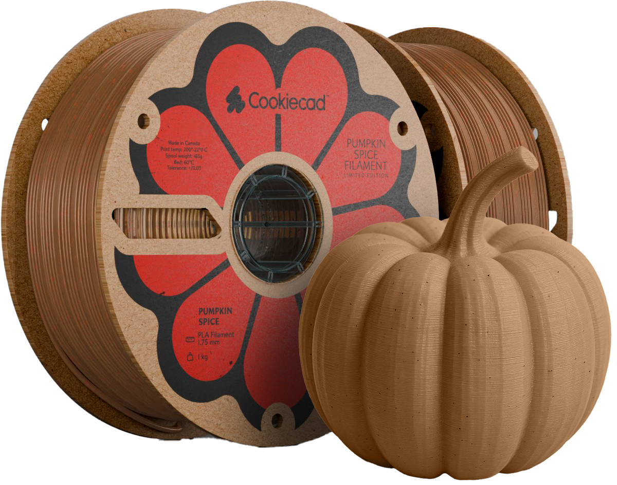 CookieCad PLA Pumpkin Spice 1KG