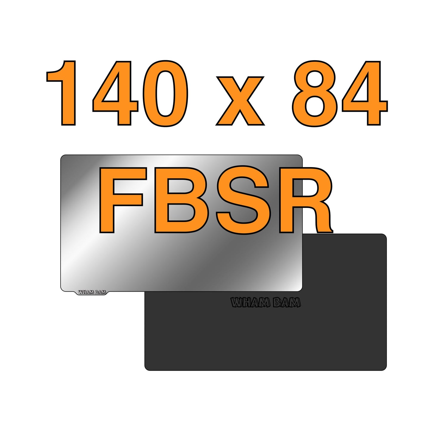 WhamBam FBSR 140 x 84 - Elegoo Mars 2/Pro, Nova3D Bene 4, and Elfin 2 Mono SE