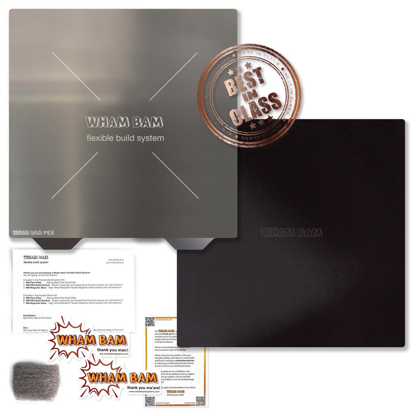 WhamBam 320 x 310 Kit with Pre-Installed PEX Build Surface