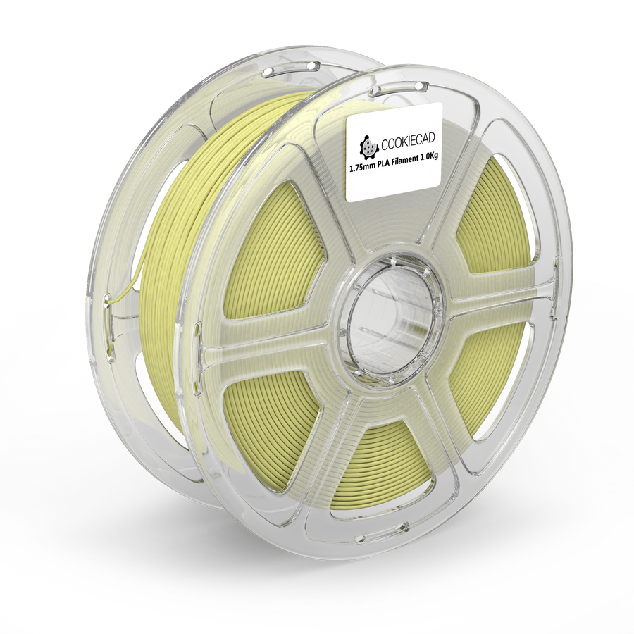 CookieCad Pale Yellow PLA Filament 1.75mm, 1kg