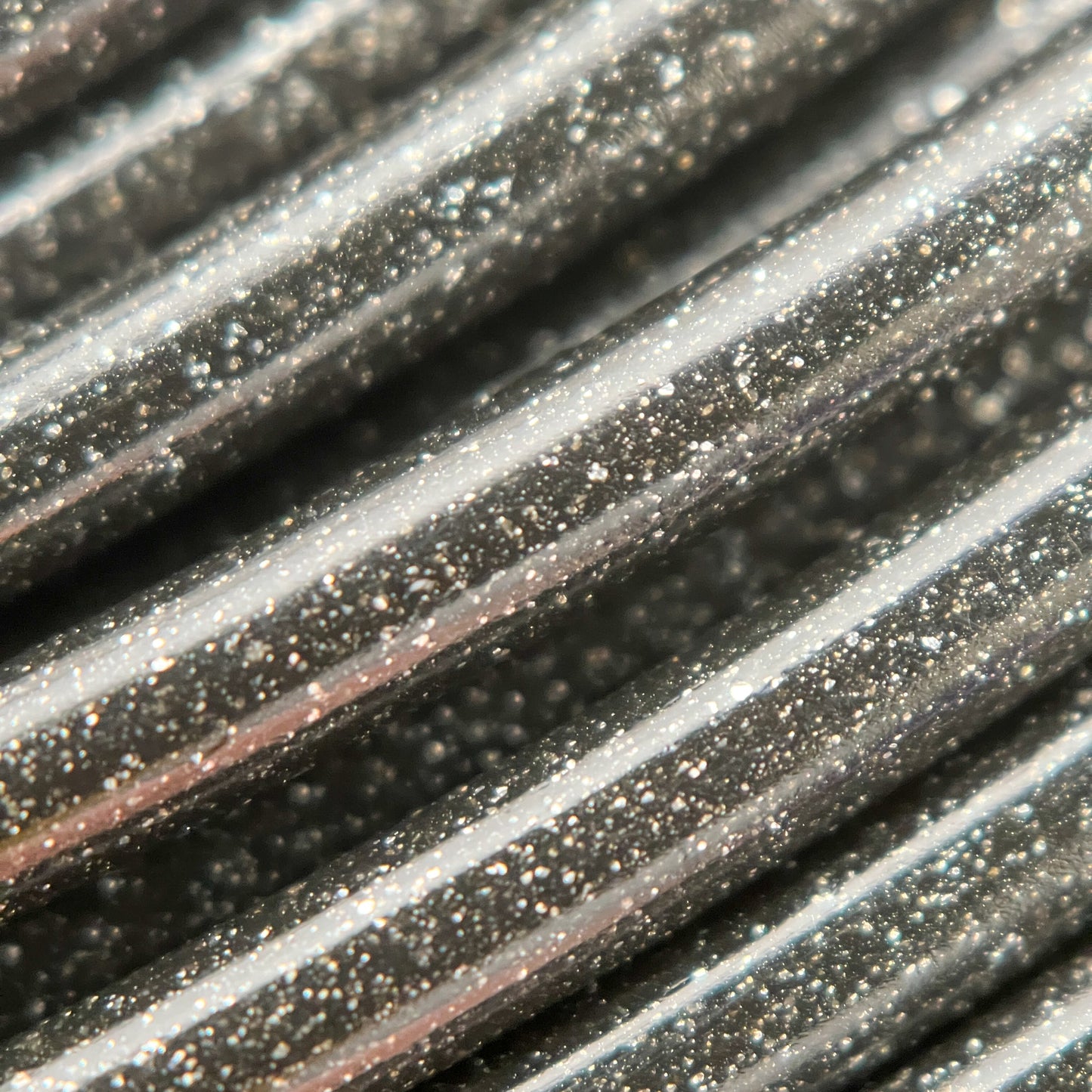 CookieCad Star Dust Glitter Translucent Black PLA Filament 1.75mm, 1kg