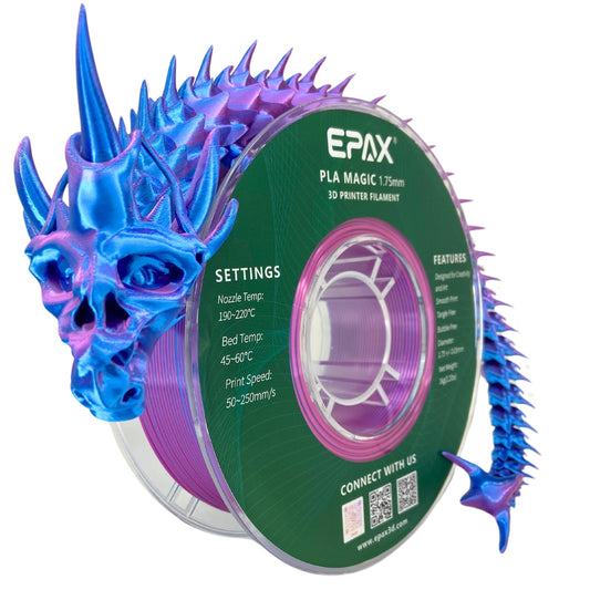 EPAX Magic Techno Bi-Color Silk PLA 1.75mm 1KG