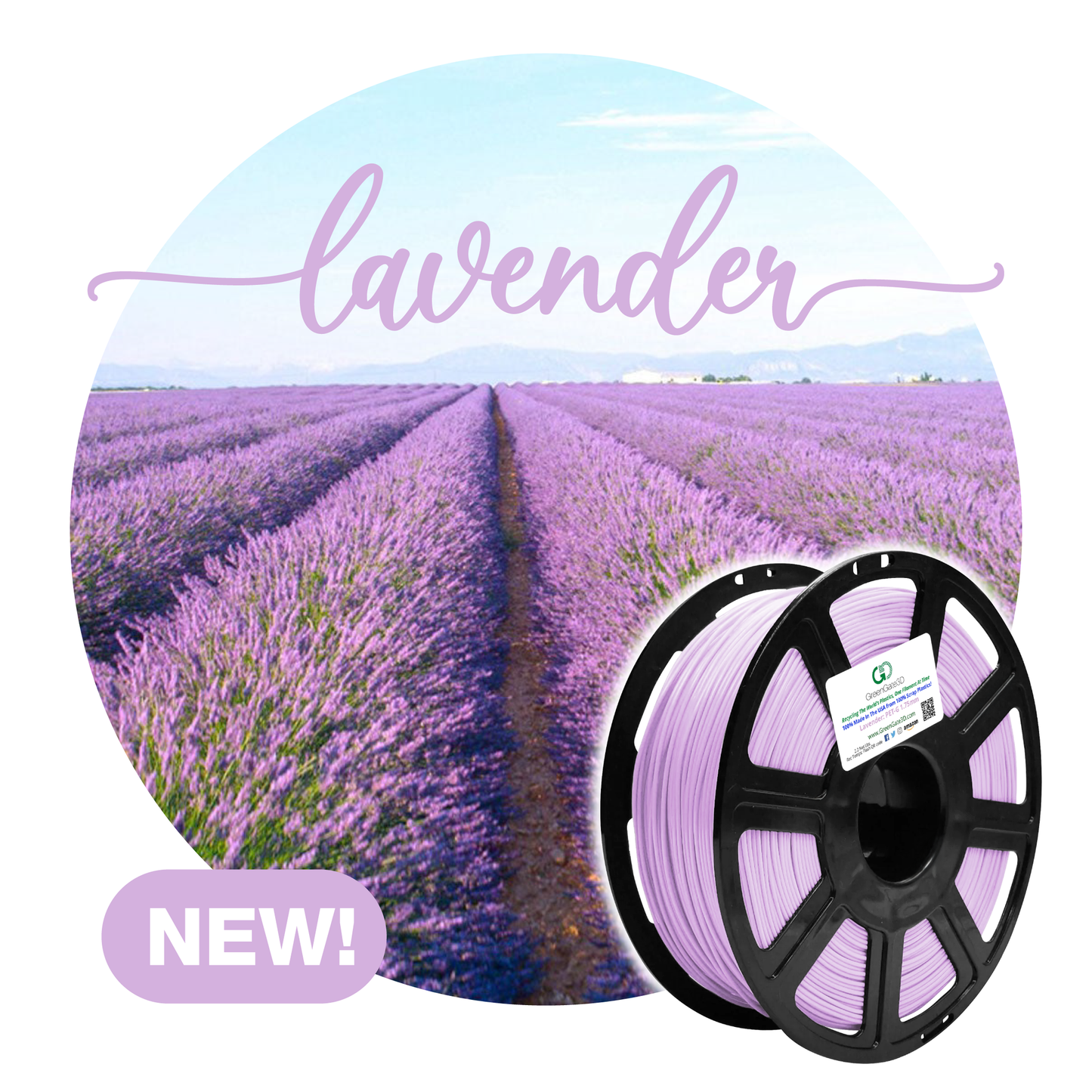 GreenGate3D PETG Lavender