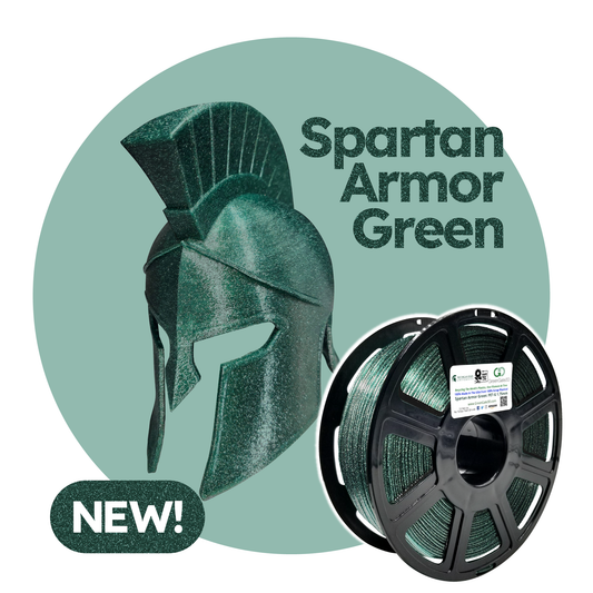 GreenGate3D PETG Spartan Armor Green