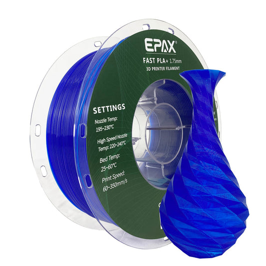 EPAX Glass Blue Fast PLA+ 1.75mm 1KG