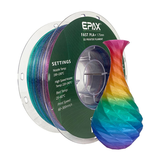 EPAX Fast PLA Crystal Candy Rainbow