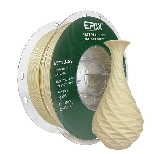 EPAX Fast PLA+ Bone White PLA+ 1.75mm Filament 1kg