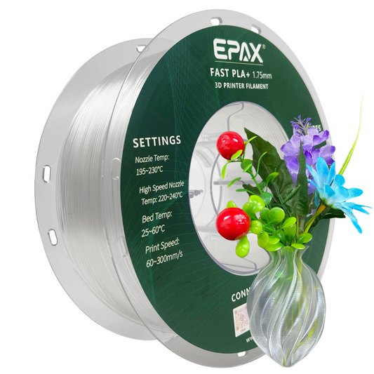 EPAX Clear Fast PETG 1.75mm 1KG