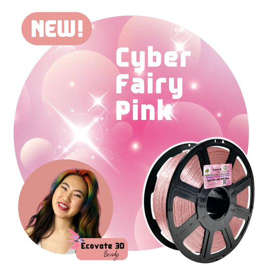 GreenGate Cyber Fairy Pink PETG