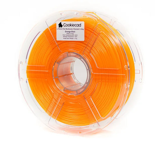 PLA Cookiecad Orange Elixir PLA Filament 1.75mm, 1kg