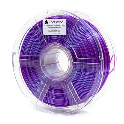 CookieCad Purple Ombre Elixir PLA Filament 1.75mm, 1kg