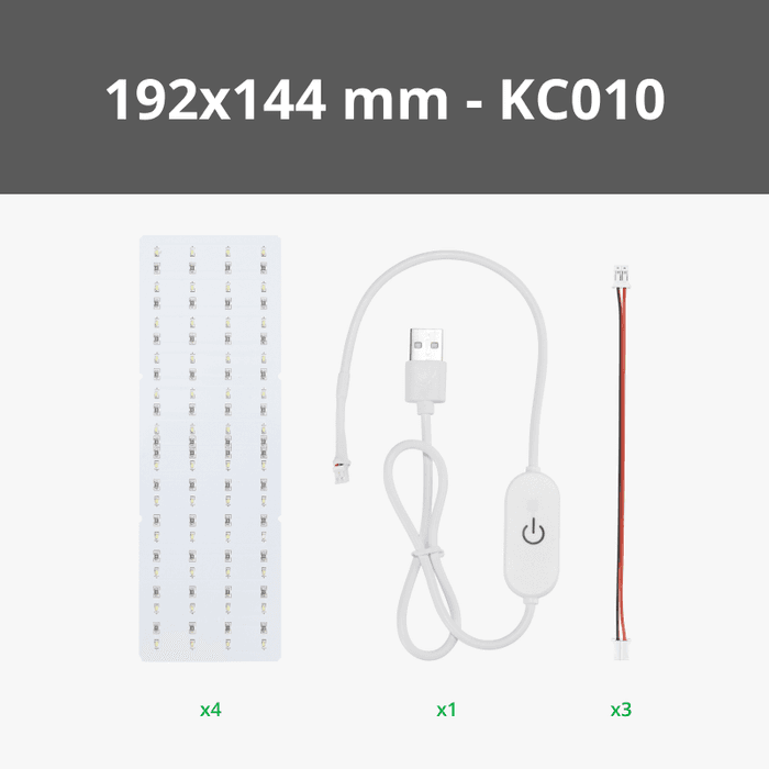 Lithophane LED Backlight Board Kit (2PCS) KC009