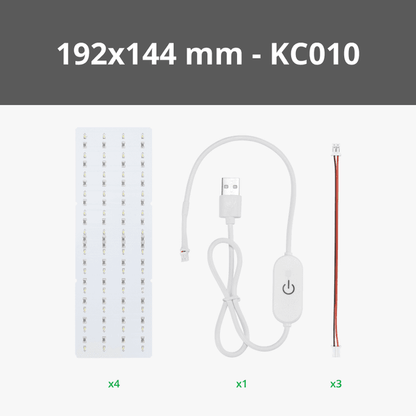 Lithophane LED Backlight Board Kit (2PCS) KC009