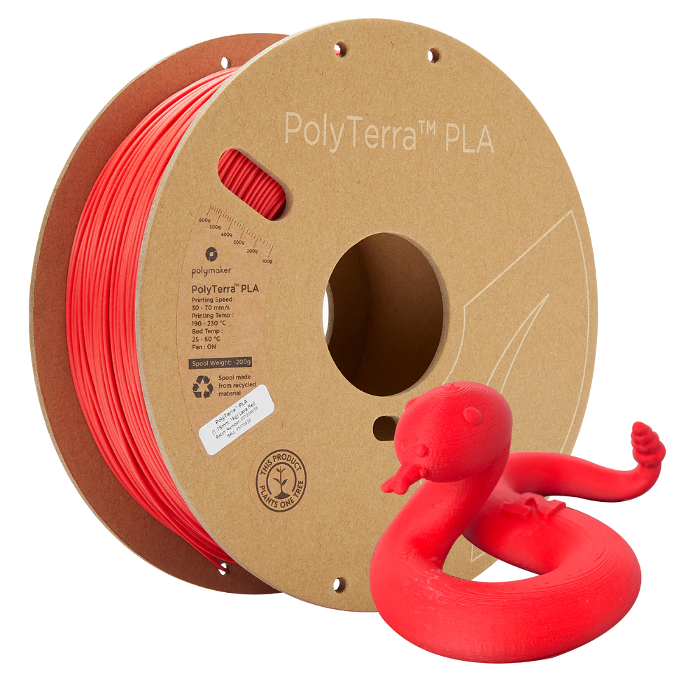 PolyTerra PLA Lava Red