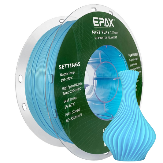 EPAX Light Blue Fast PLA+ 1.75mm 1KG