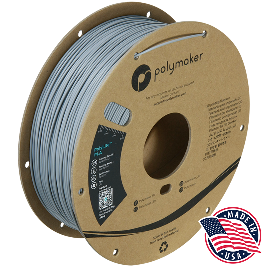 PolyLite PLA Grey