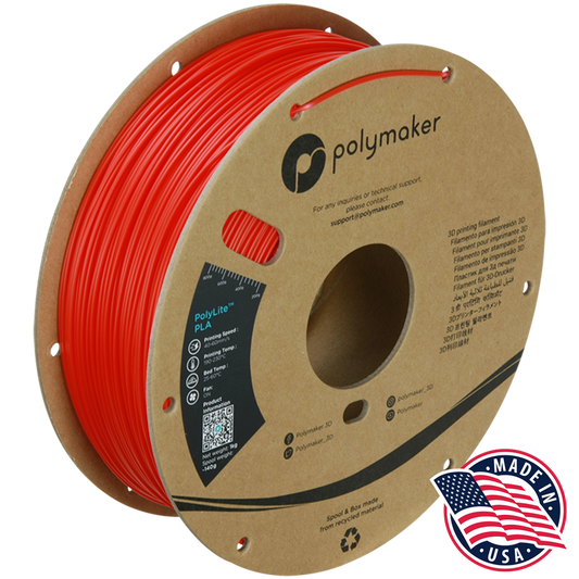 PolyLite PLA Red
