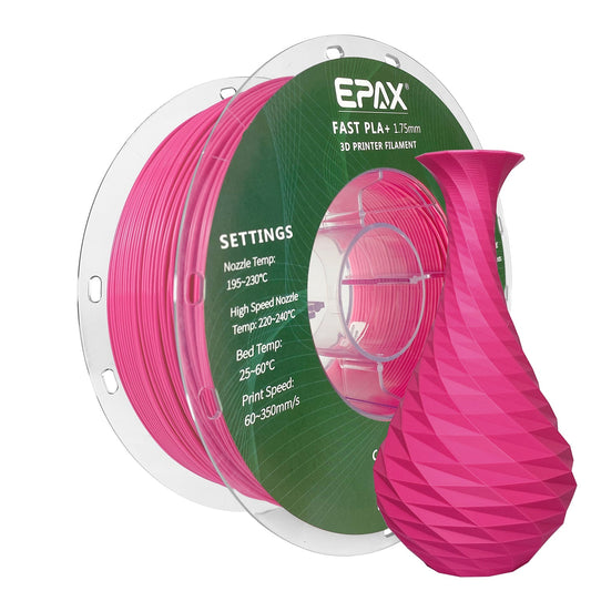 EPAX Neon Pink Fast PLA+ 1.75mm Filament 1kg