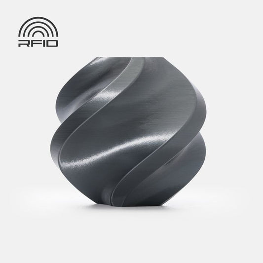 Bambu PLA Silk+ Titan Grey With Spool