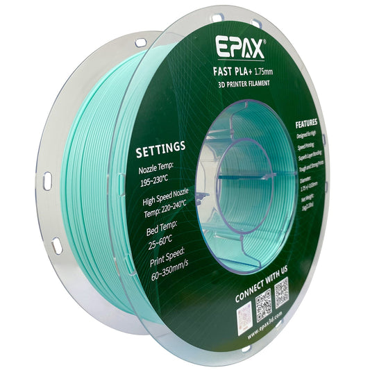 EPAX Pastel Mint Fast PLA+ 1.75mm Filament 1kg
