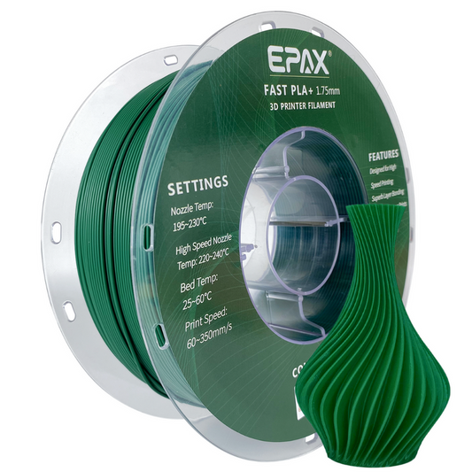 EPAX Pine Green Fast PLA+ 1.75mm Filament 1kg