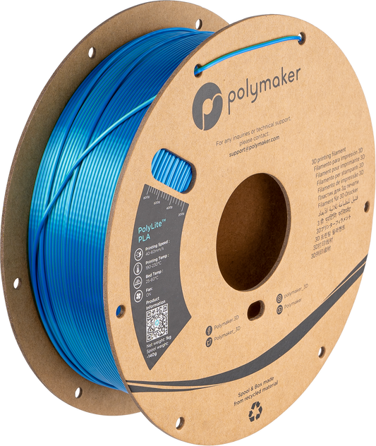 PolyLite PLA Dual Silk Caribbean