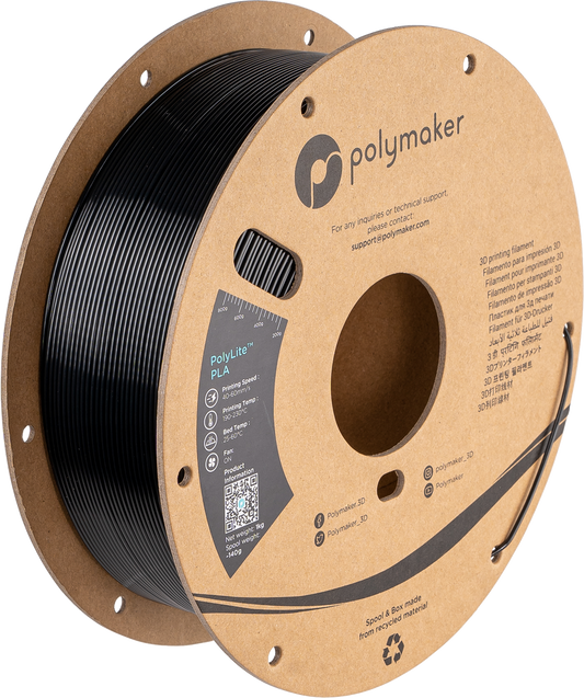 PolyLite PLA Silk Black