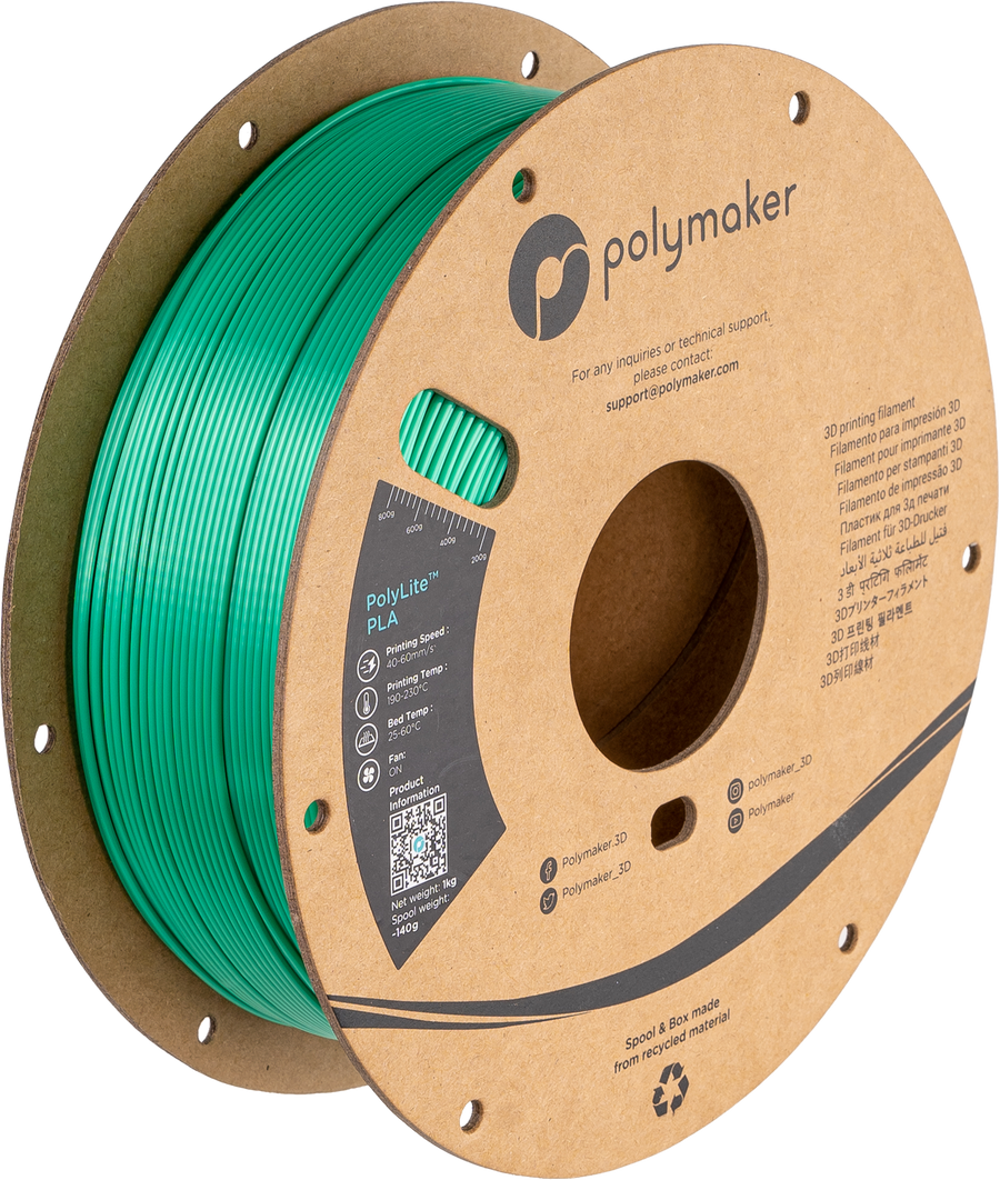 PolyLite PLA Silk Green