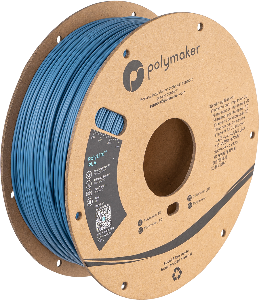 PolyLite PLA Stone Blue