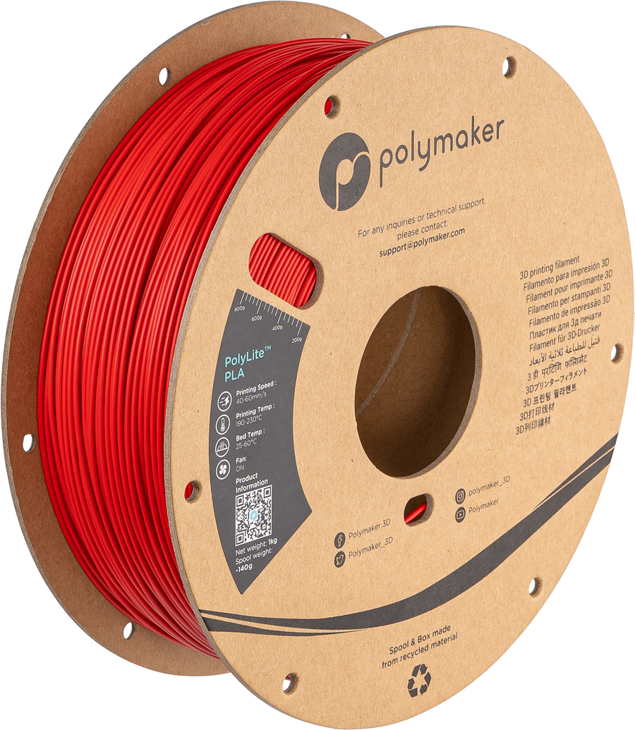 PolyLite PLA Wine Red