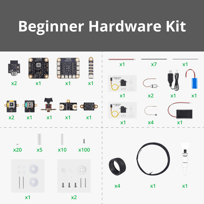 CyberBrick Beginner Hardware Kit - ZK004