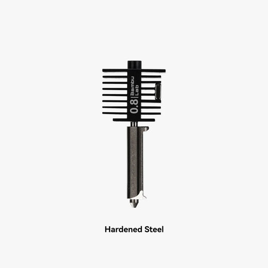 Bambu A1 Hotend with Hardened Steel 0.8 Nozzle