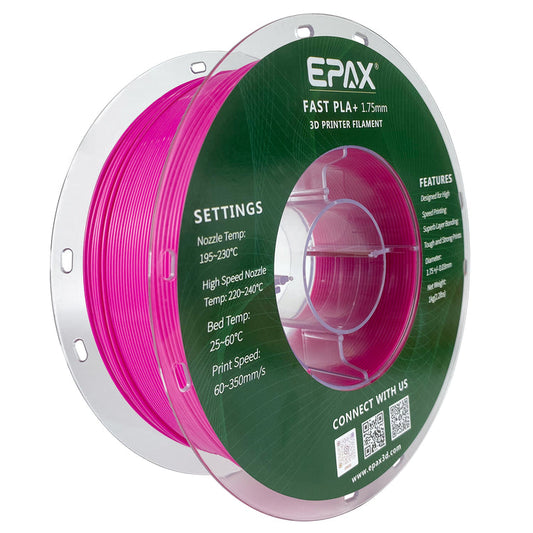 EPAX Magenta Fast PLA+ 1.75mm Filament 1kg