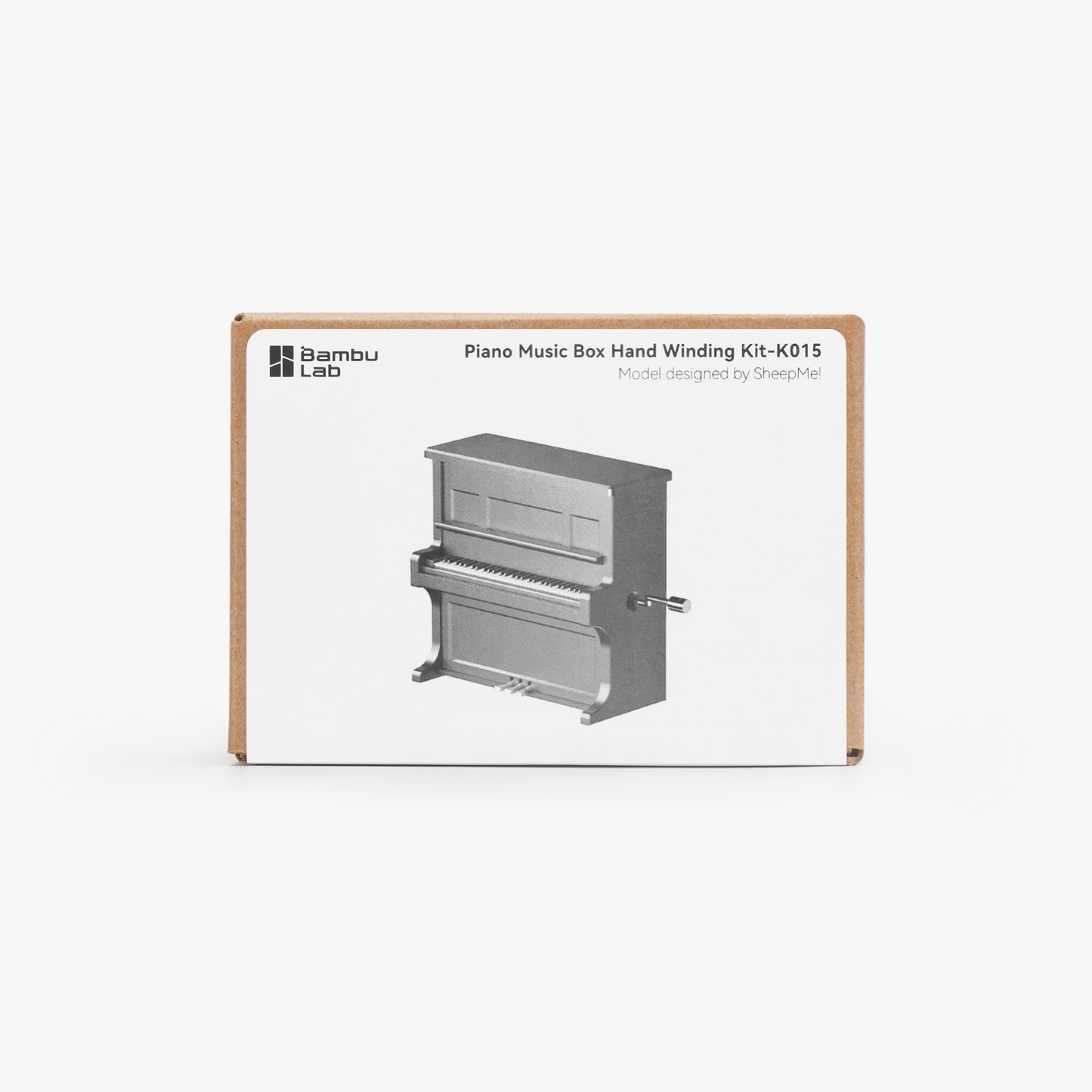 Piano Music Box Hand Winding Kit K015