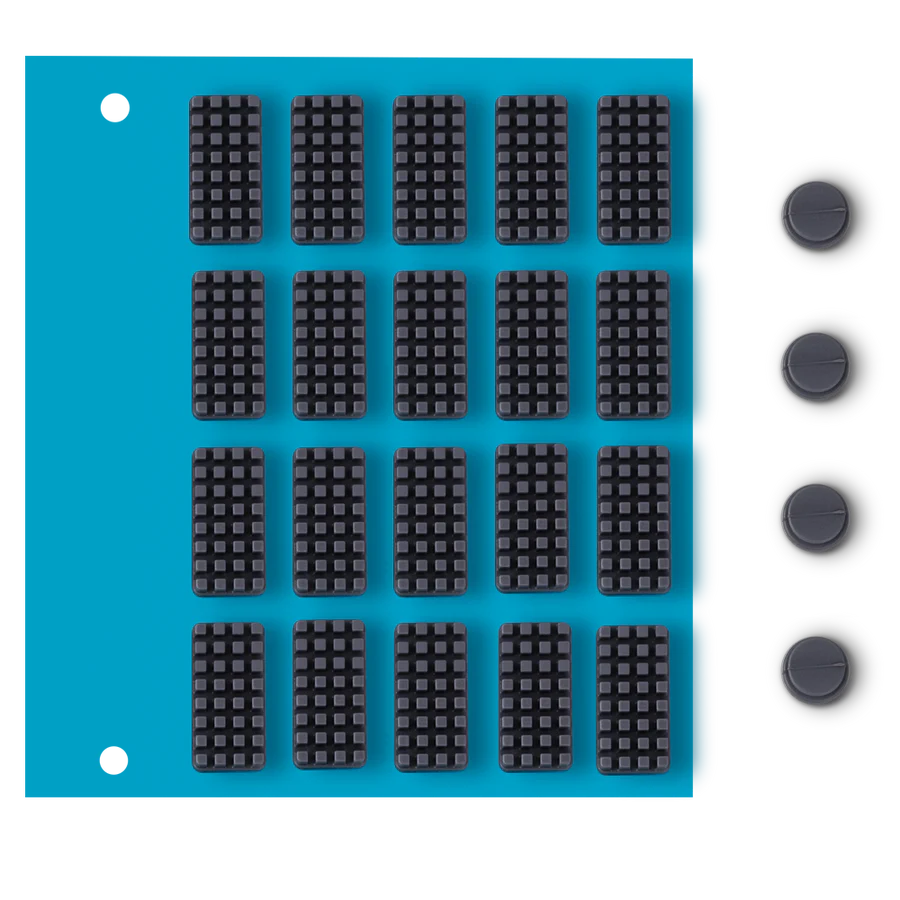 Nozzle cleaning brushes and Parking pads kit(for u1)