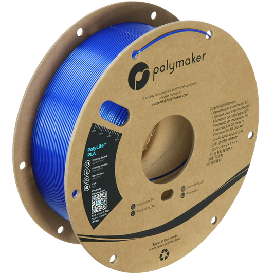 PolyLite PLA Silk Dark Blue