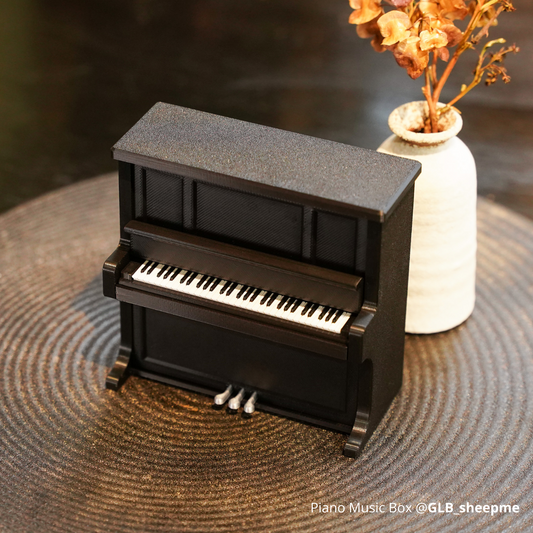 Piano Music Box Hand Winding Kit K015