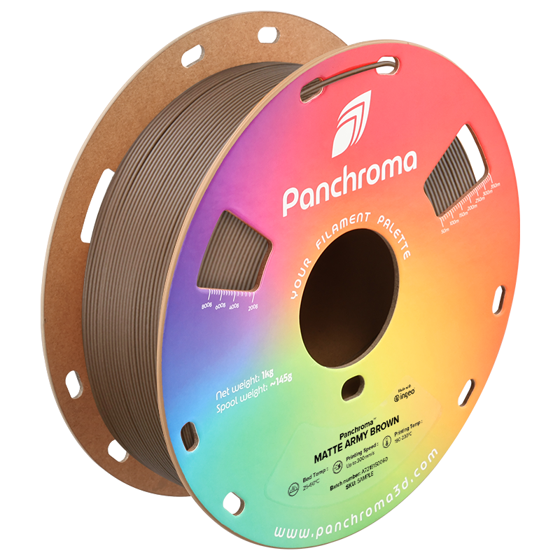 Panchroma PLA Matte Army Brown