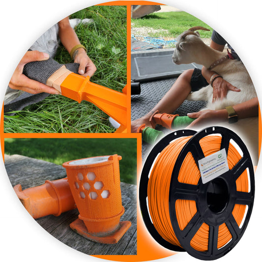 GreenGate3D Slice Engineering Orange PETG