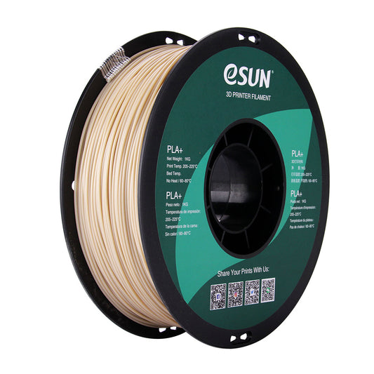 eSun Bone White PLA+ 1.75mm Filament 1kg